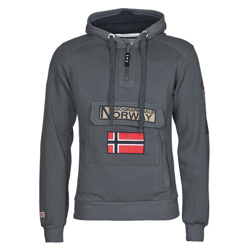 textil Herr Sweatshirts Geographical Norway GYMCLASS Grå