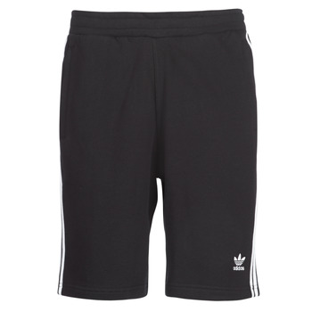 textil Shorts / Bermudas adidas Originals 3 STRIPE SHORT Svart