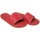 Skor Dam Flip-flops Lacoste L30 Slide Röd