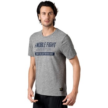 textil Herr T-shirts Reebok Sport Combat Noble Fight X Tshirt Grå