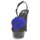 Skor Dam Sandaler Moschino Cheap & CHIC CA1608 Svart / blå