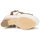 Skor Dam Sandaler Moschino Cheap & CHIC STERLIZIA Beige / brun