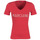 textil Dam T-shirts Marciano LOGO PATCH CRYSTAL Röd