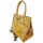 Väskor Dam Handväskor med kort rem Vera Pelle SB577C Honumg, Gula