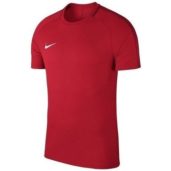 textil Pojkar T-shirts Nike Academy 18 Junior Röd