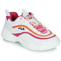 Skor Dam Sneakers Fila RAY CB LOW WMN Vit / Rosa / Orange