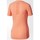 textil Dam T-shirts adidas Originals SN SS Tee W Orange, Röda