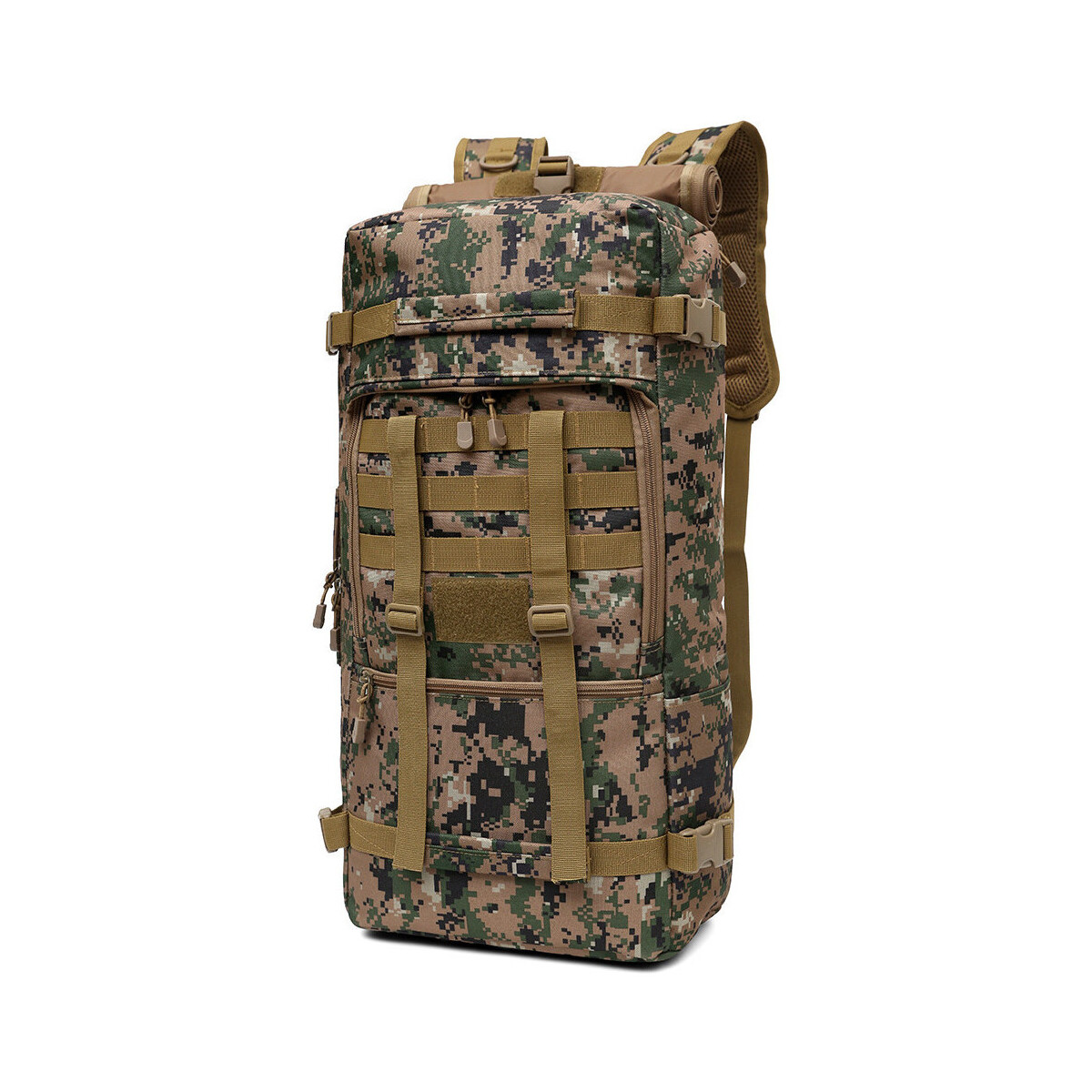 Väskor Ryggsäckar Ienjoy Ryggsäcken i kamouflage, 55x30x19 cm KXXSYCONGL Grå