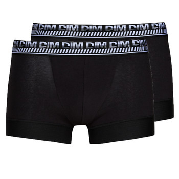 Underkläder Herr Boxershorts DIM 3D FLEX STAY & FIT X 2 Svart