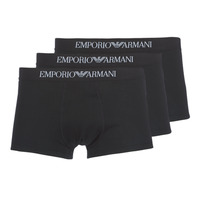 Underkläder Herr Boxershorts Emporio Armani CC722-PACK DE 3 Svart