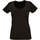 textil Dam T-shirts Sols METROPOLITAN CITY GIRL Svart