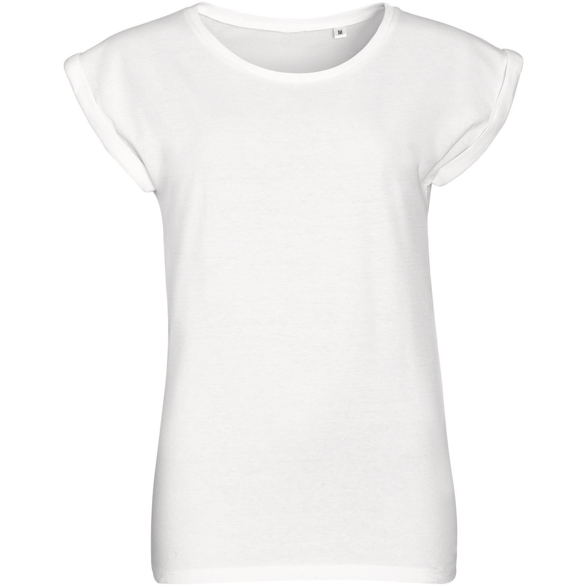 textil Dam T-shirts Sols MELBA TROPICAL GIRL Vit