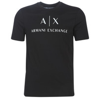 textil Herr T-shirts Armani Exchange 8NZTCJ-Z8H4Z-1200 Svart
