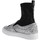 Skor Dam Höga sneakers Chiara Ferragni CF 2094 SILVER-BLACK Silver