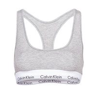 Underkläder Dam Bh Calvin Klein Jeans MODERN COTTON UNLINED BRALETTE Grå