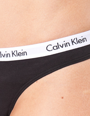 Calvin Klein Jeans CAROUSEL THONG X 3 Svart
