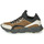 Skor Dam Sneakers Philippe Morvan VERSO V2 GLITTER FIN Brun / Svart
