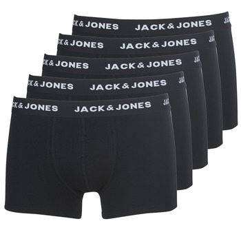 Underkläder Herr Boxershorts Jack & Jones JACHUEY X 5 Svart
