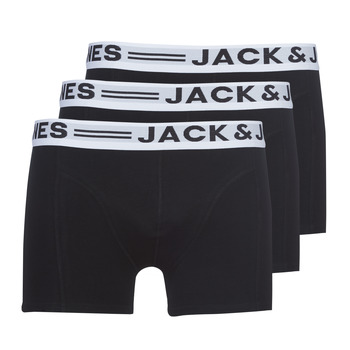 Underkläder Herr Boxershorts Jack & Jones SENSE X 3 Svart