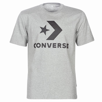 textil Herr T-shirts Converse STAR CHEVRON Grå