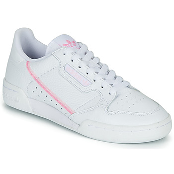 Skor Dam Sneakers adidas Originals CONTINENTAL 80 W Vit / Rosa