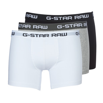 Underkläder Herr Boxershorts G-Star Raw CLASSIC TRUNK 3 PACK Svart / Grå / Vit