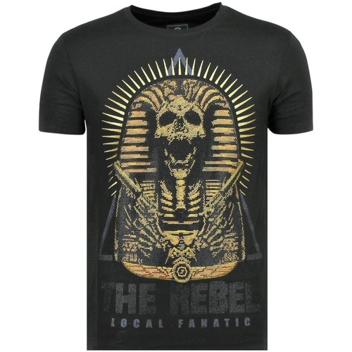 textil Herr T-shirts Local Fanatic Rebel Pharaoh Z Svart