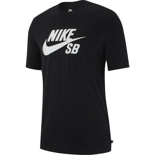 textil Herr T-shirts & Pikétröjor Nike M nk sb dry tee dfct logo Svart