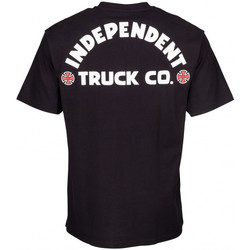 textil Herr T-shirts & Pikétröjor Independent Itc bold tee Svart