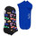 Underkläder Strumpor Happy socks 2-pack pool party low sock Flerfärgad
