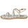 Skor Dam Sandaler Neosens AURORA Vit / Silverfärgad