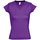 textil Dam T-shirts Sols MOON COLORS GIRL Violett