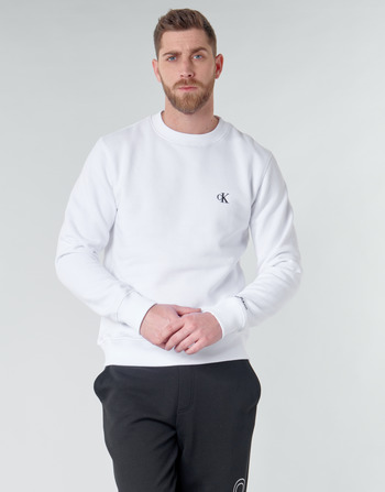textil Herr Sweatshirts Calvin Klein Jeans CK ESSENTIAL REG CN Vit
