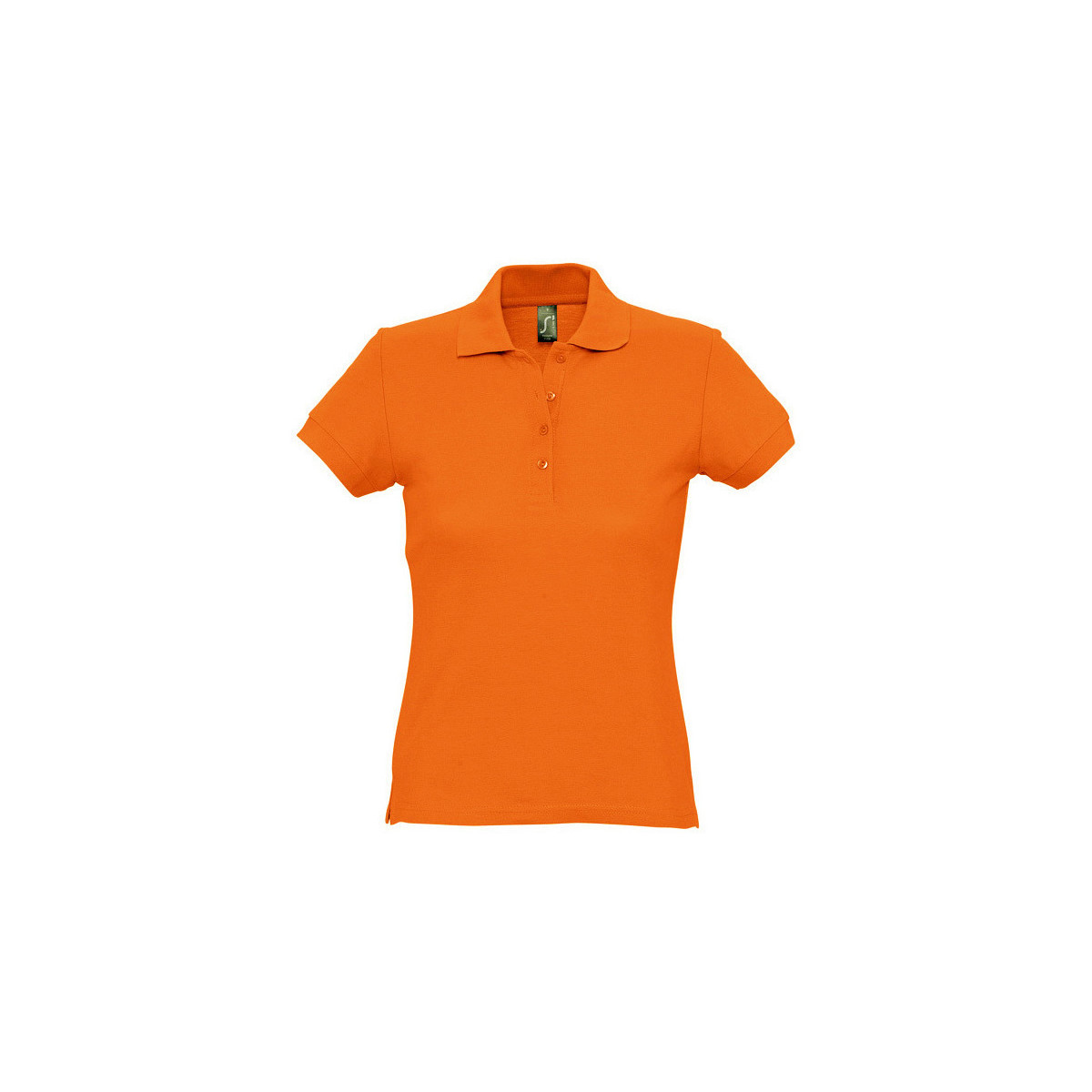 textil Dam Kortärmade pikétröjor Sols PASSION WOMEN COLORS Orange