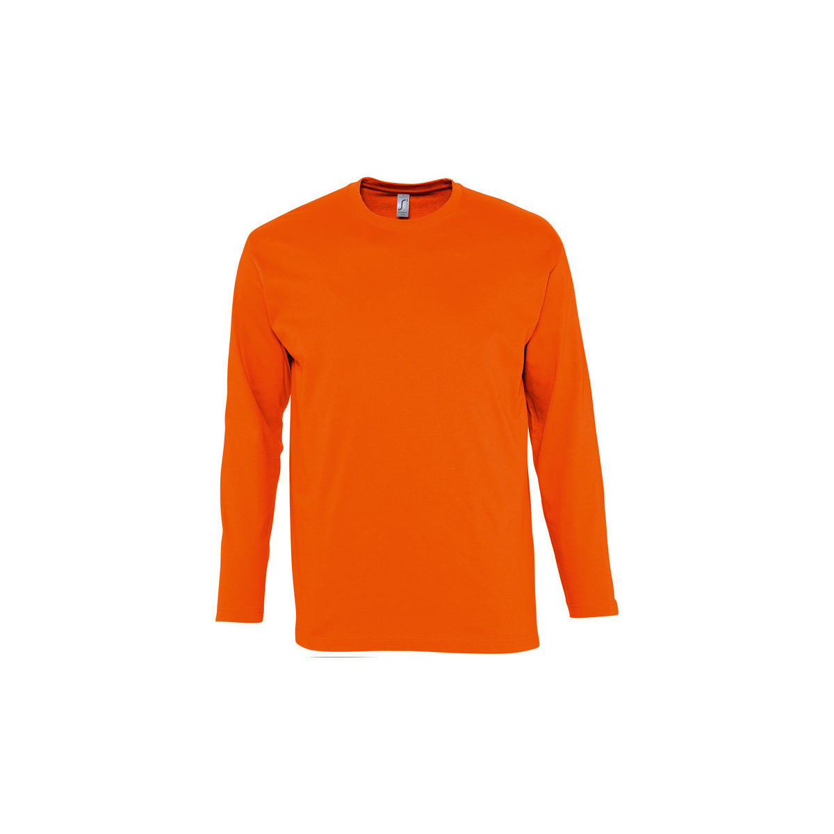 textil Herr Långärmade T-shirts Sols MONARCH COLORS MEN Orange
