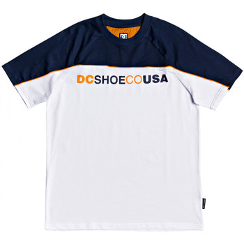 textil Herr T-shirts DC Shoes Brookledge ss Vit