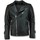 textil Herr Skinnjackor & Jackor i fuskläder Local Fanatic Mockajacka Faux Leather Jacket Svart