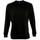 textil Sweatshirts Sols NEW SUPREME COLORS DAY Svart