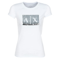 textil Dam T-shirts Armani Exchange HANEL Vit