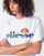 textil Dam T-shirts Ellesse ALBANY Vit