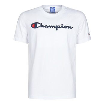 textil Herr T-shirts Champion 214194 Vit
