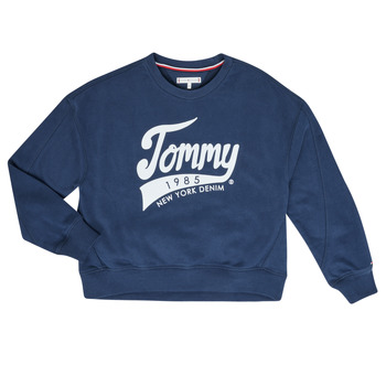 textil Flickor Sweatshirts Tommy Hilfiger KG0KG04955 Marin