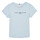 textil Flickor T-shirts Tommy Hilfiger KG0KG05023 Blå