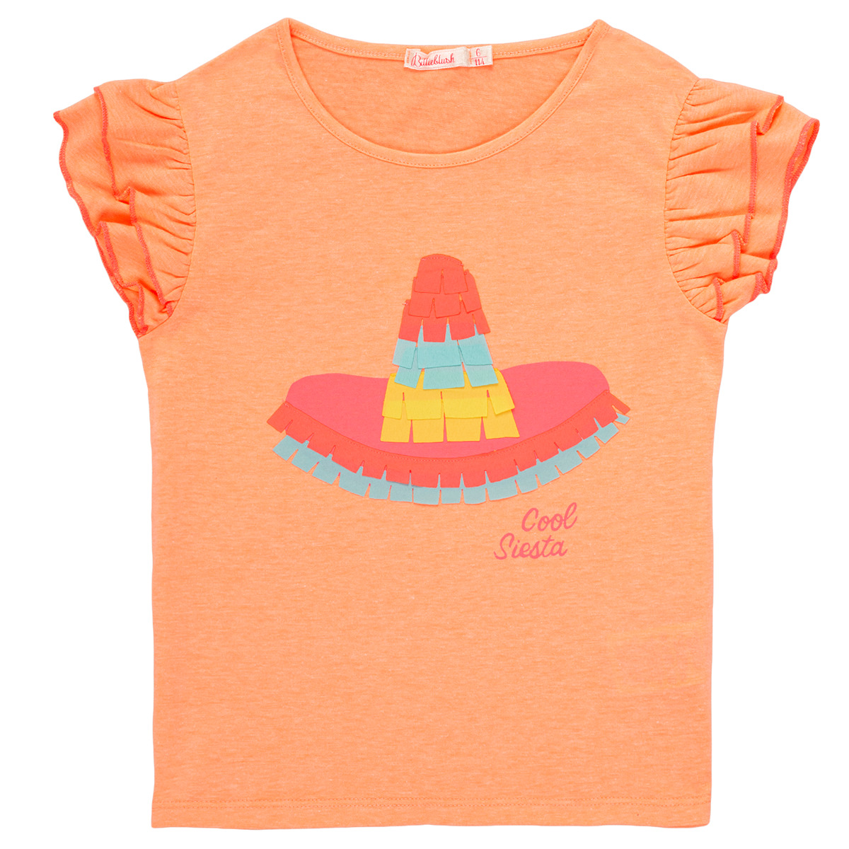 textil Flickor T-shirts Billieblush NORE Orange