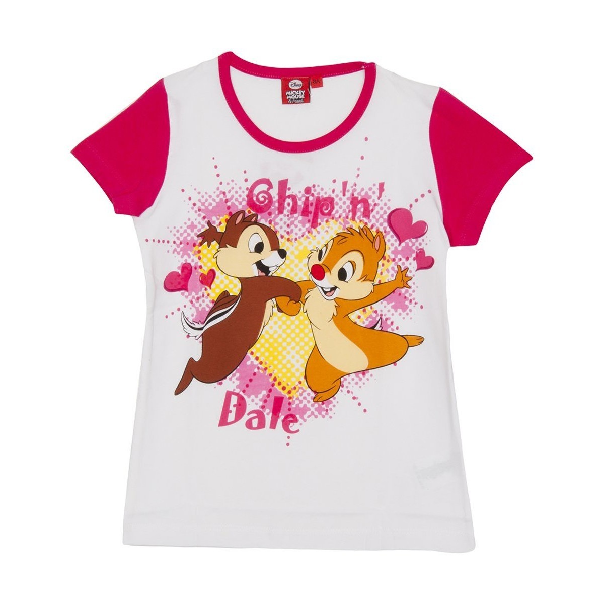 textil Flickor T-shirts Disney WD26120-FUCSIA Rosa