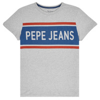textil Pojkar T-shirts Pepe jeans TALTON Grå