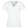 textil Dam T-shirts Tommy Hilfiger HERITAGE V-NECK TEE Vit