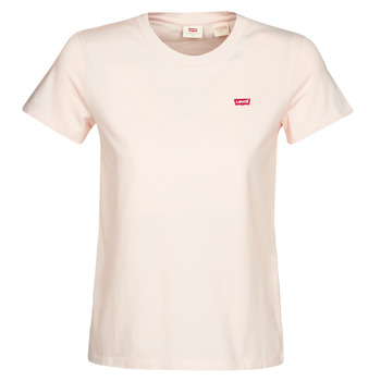 textil Dam T-shirts Levi's PERFECT TEE Rosa