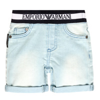 textil Pojkar Shorts / Bermudas Emporio Armani Ariel Blå