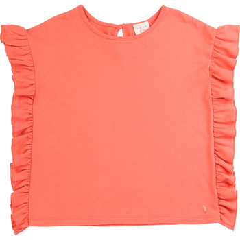 textil Flickor T-shirts Carrément Beau LEANA Rosa